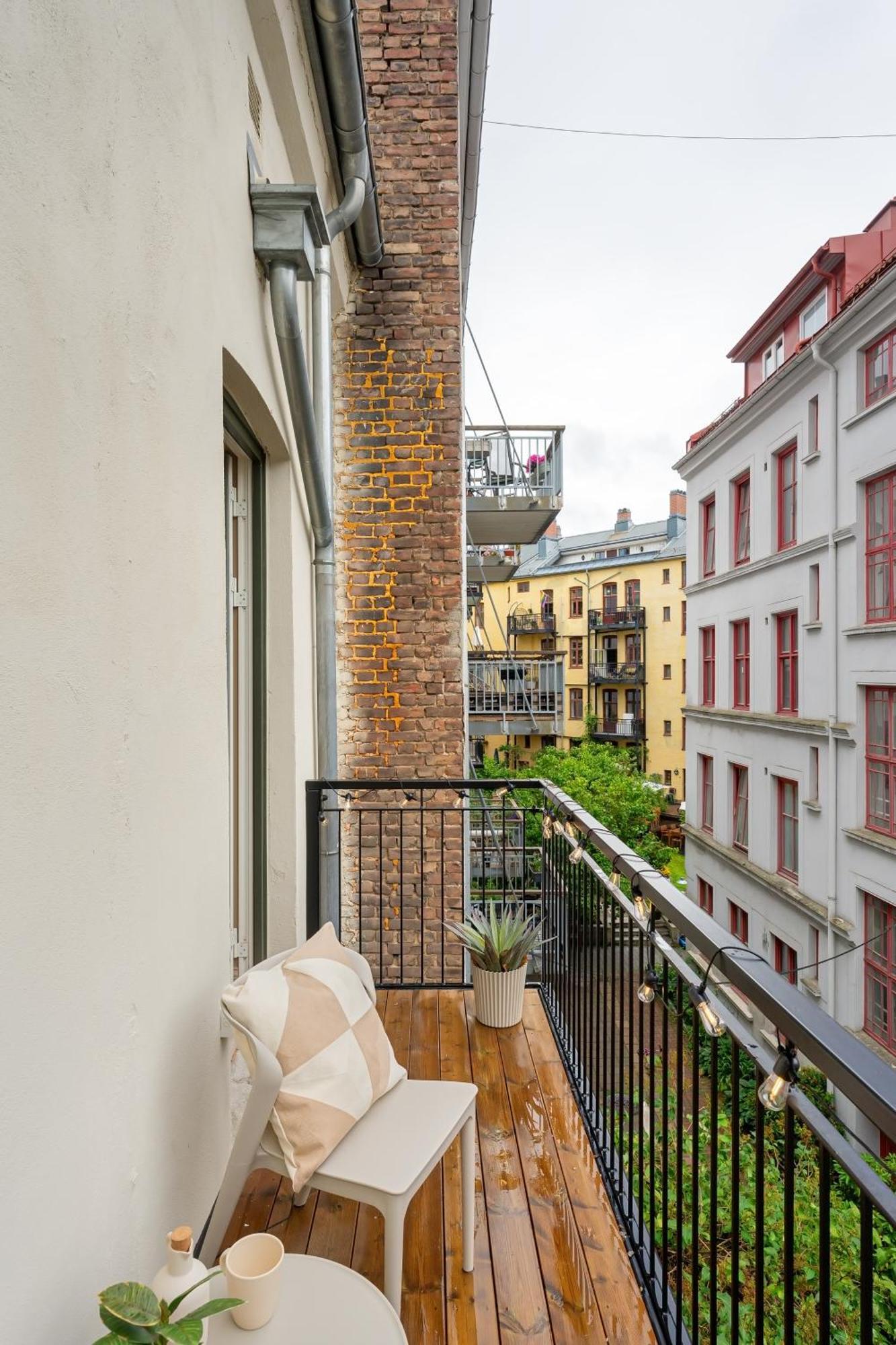 Dinbnb Apartments Gruenerlokka I 2-Bedroom With Balcony Oslo Buitenkant foto