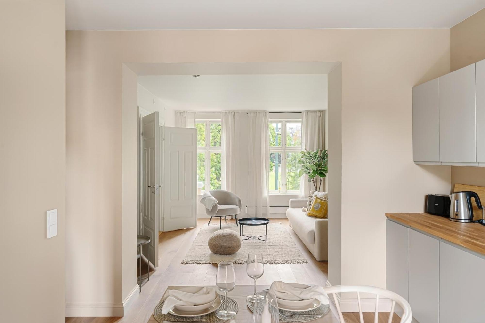Dinbnb Apartments Gruenerlokka I 2-Bedroom With Balcony Oslo Buitenkant foto