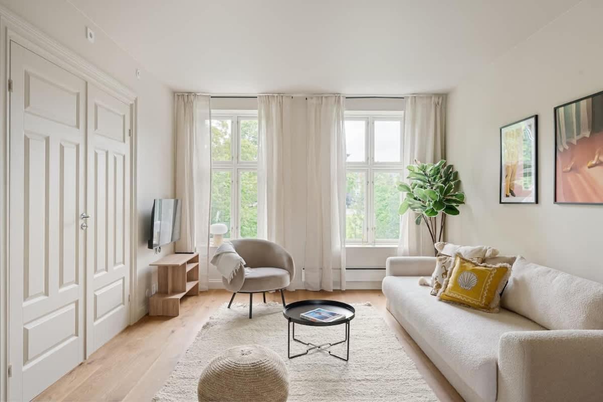 Dinbnb Apartments Gruenerlokka I 2-Bedroom With Balcony Oslo Buitenkant foto
