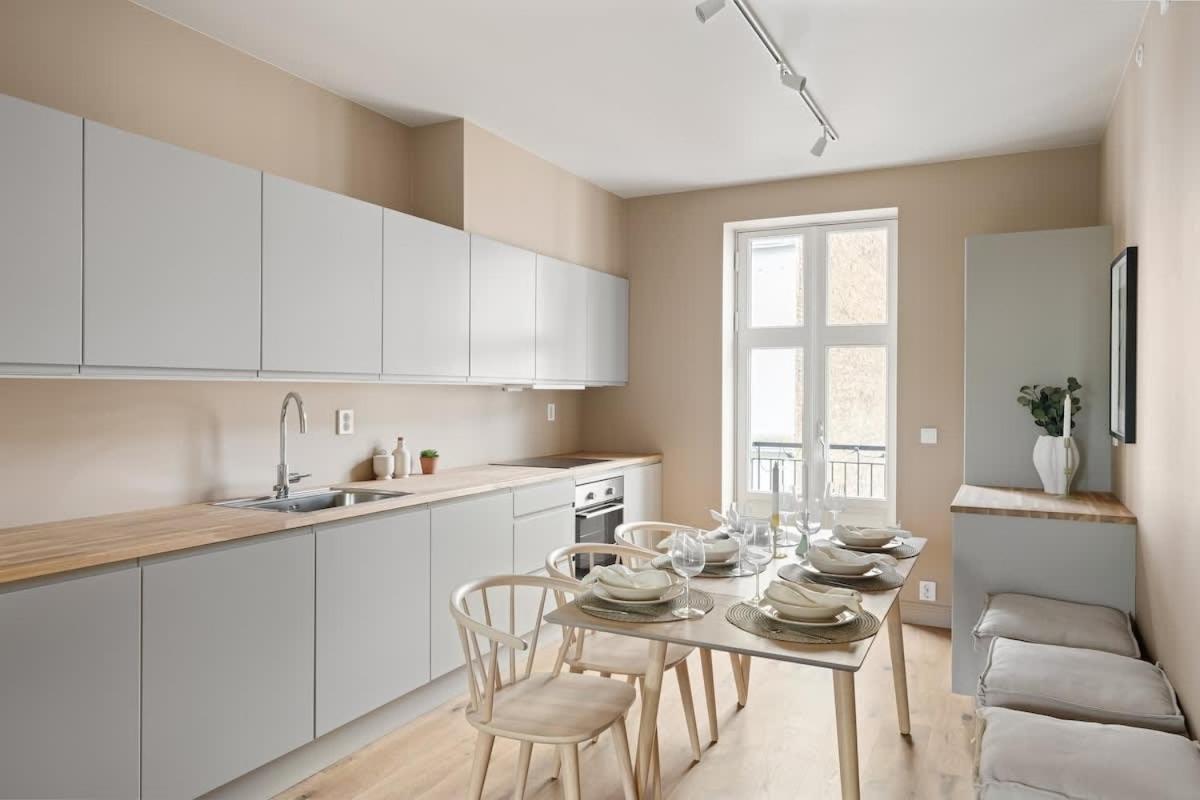 Dinbnb Apartments Gruenerlokka I 2-Bedroom With Balcony Oslo Buitenkant foto